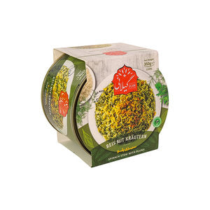 أرز بالخضار المعلب (سَبْزي بولو) 350 غرام أرز بالخضار المعلب (سَبْزي بولو) 350 غرام